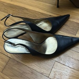 Dolce & Gabbana Woman Slingback heels.  2inches